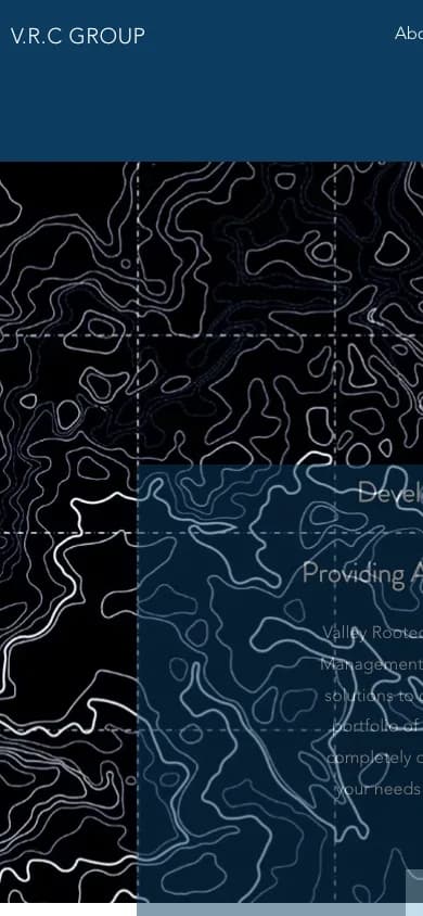 Valley Rooted Consulting mobile website, designed and built by Colee Software Services